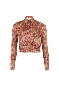 Blouse vintage papyrus - Rose