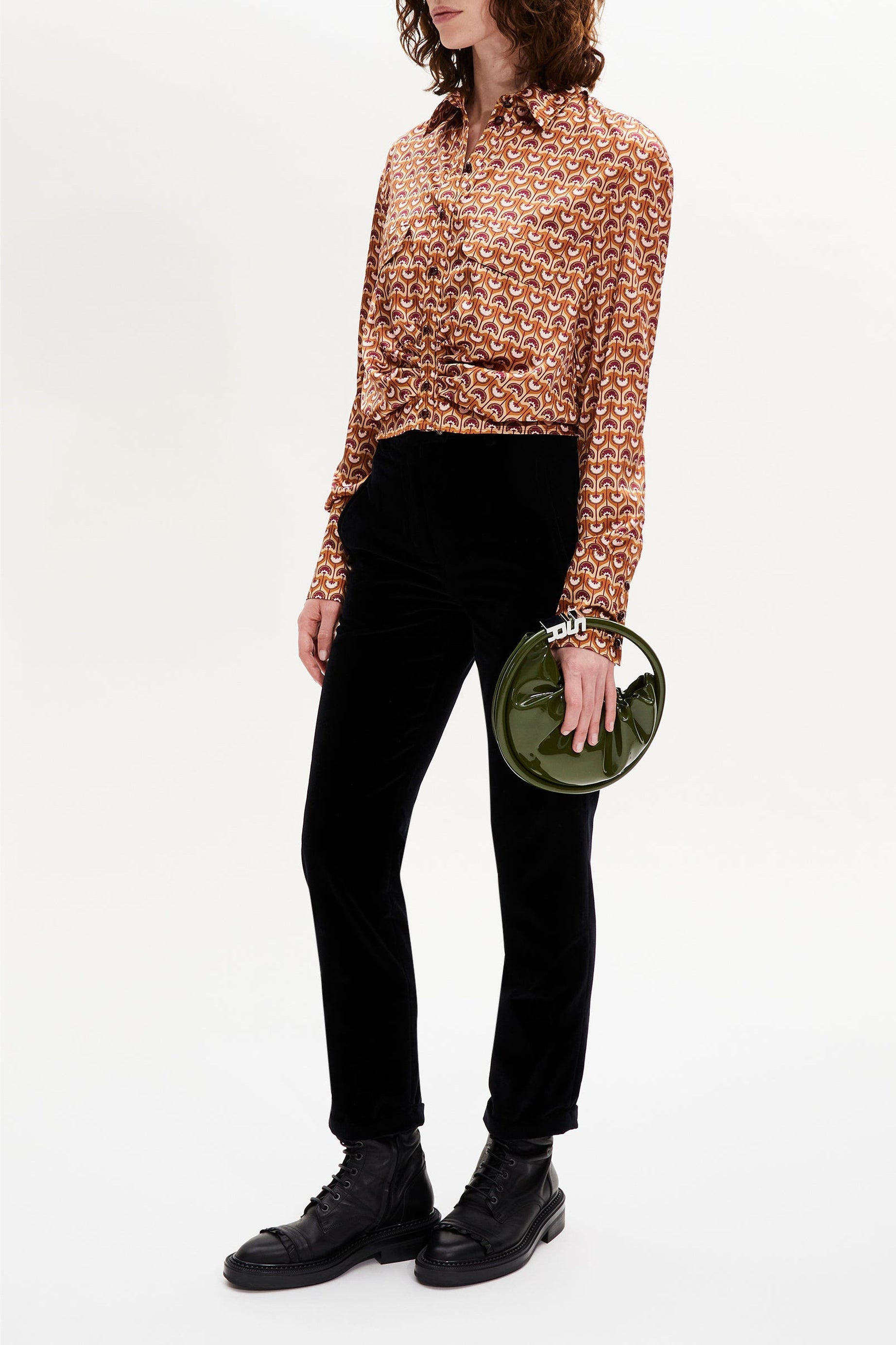 Blouse vintage papyrus - Rose