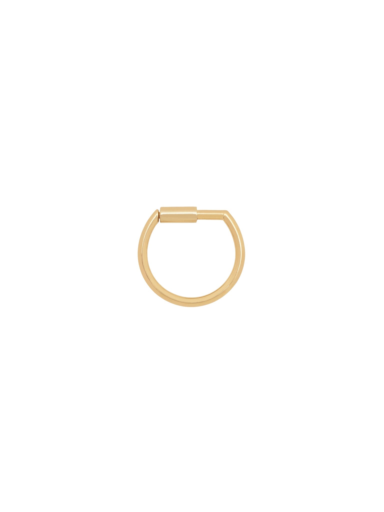 Anneau Alphabet pour sac Chloé - Gold