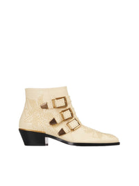 Bottines Susanna en cuir - Cloudy Cream