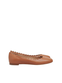 Ballerines Lauren en peau de mouton nappa - Caramello