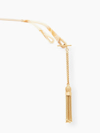 Bijou de lunettes Lynn en laiton - Gold