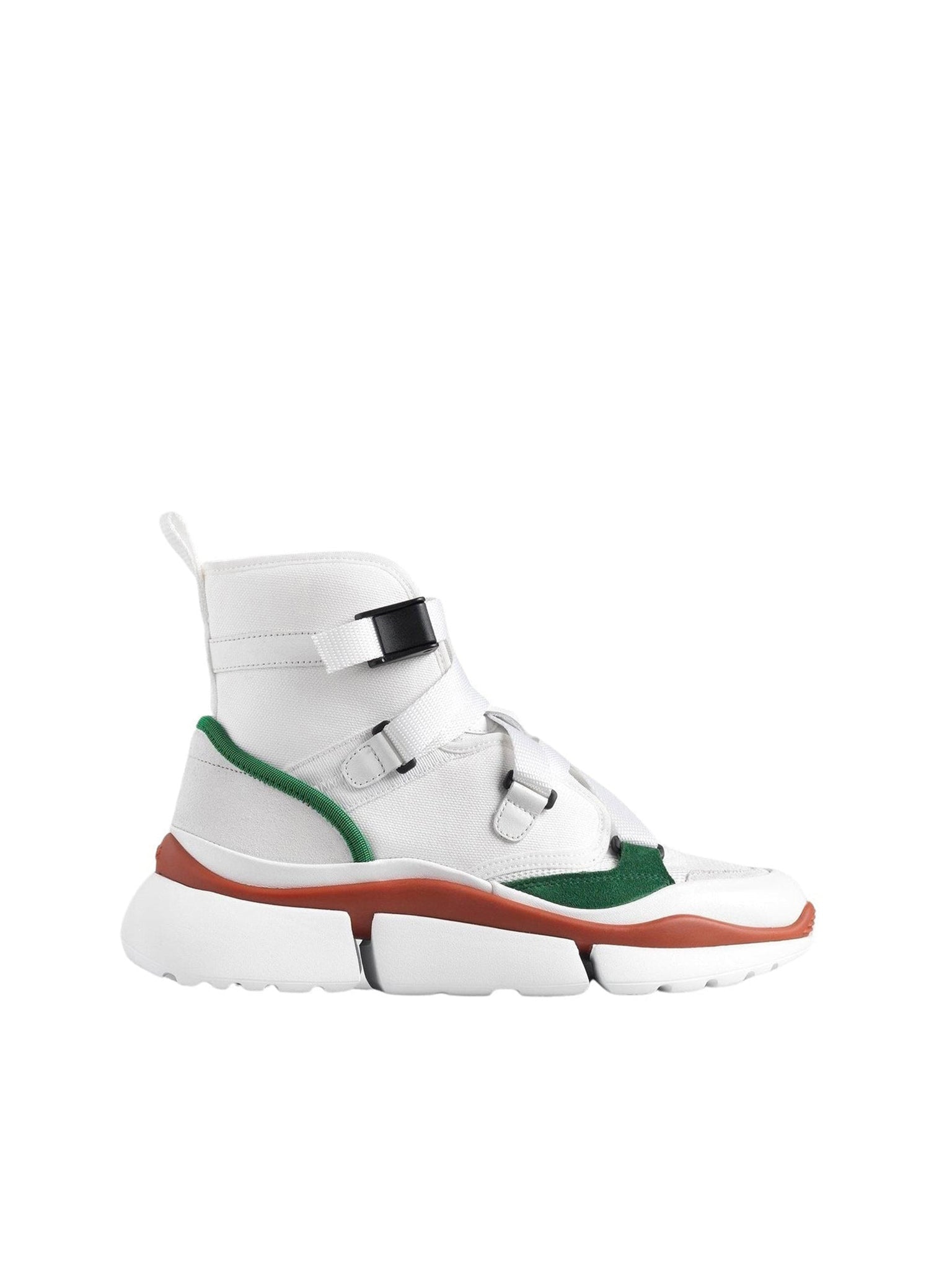 Sneakers Sonnie en cuir - Jungle Green