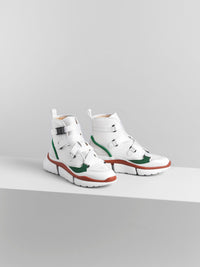 Sneakers Sonnie en cuir - Jungle Green