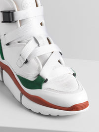 Sneakers Sonnie en cuir - Jungle Green
