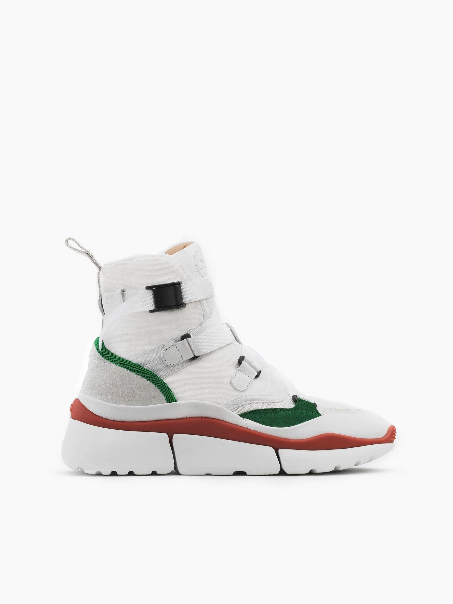 Sneakers Sonnie en cuir - Jungle Green