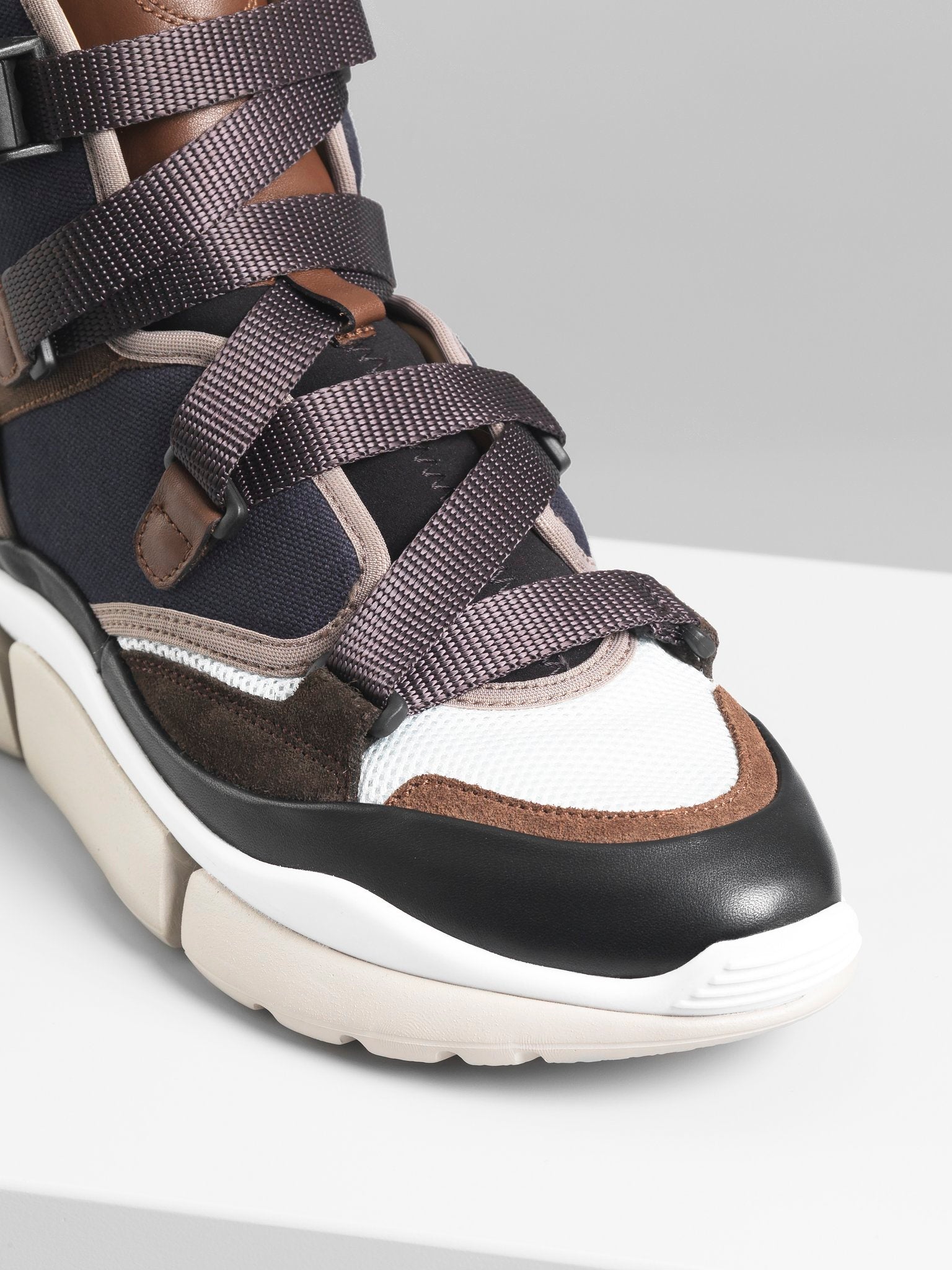 Sneakers Sonnie en cuir - Navy Ink