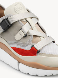 Sneakers Sonnie en cuir - Light Eucalyptus