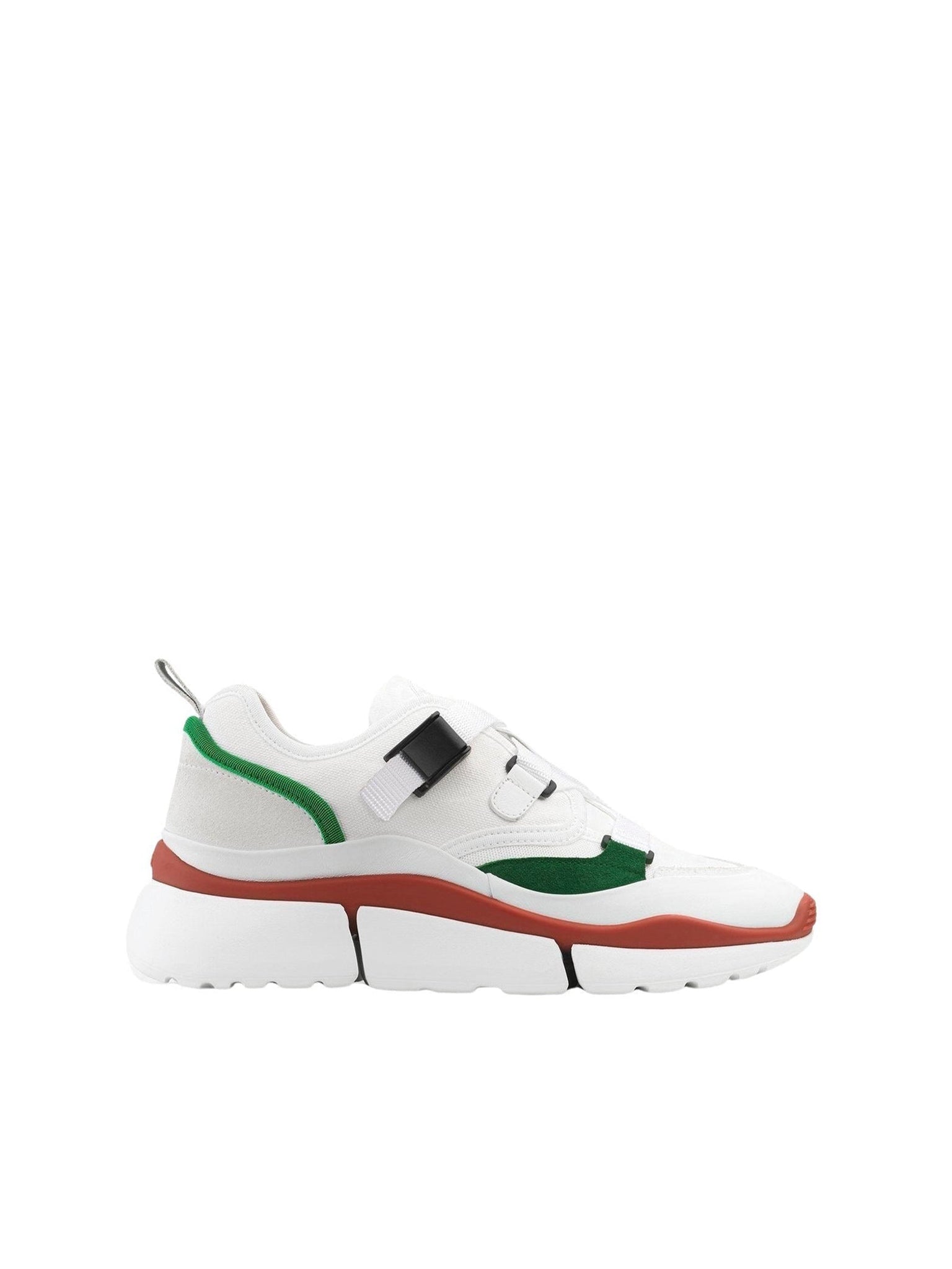 Sneakers Sonnie en cuir - Jungle Green