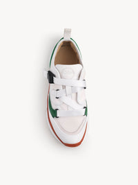 Sneakers Sonnie en cuir - Jungle Green