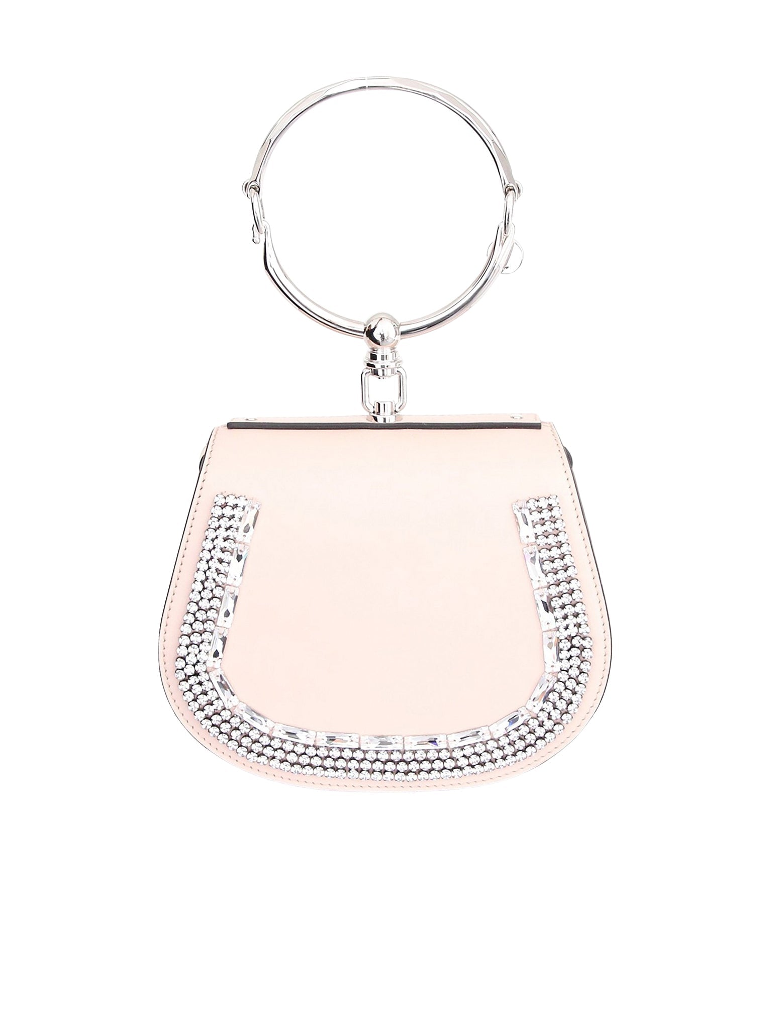 Sac à bandoulière Nile en cuir - Cement Pink