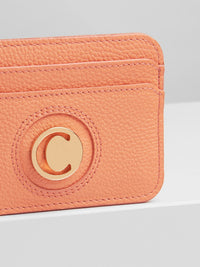 Porte-cartes Slide «C» en cuir - Canyon Sunset