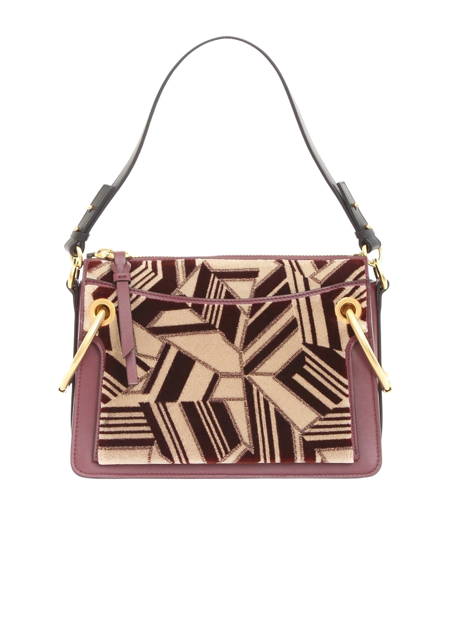 Sac Roy en cuir - Beige & Brown