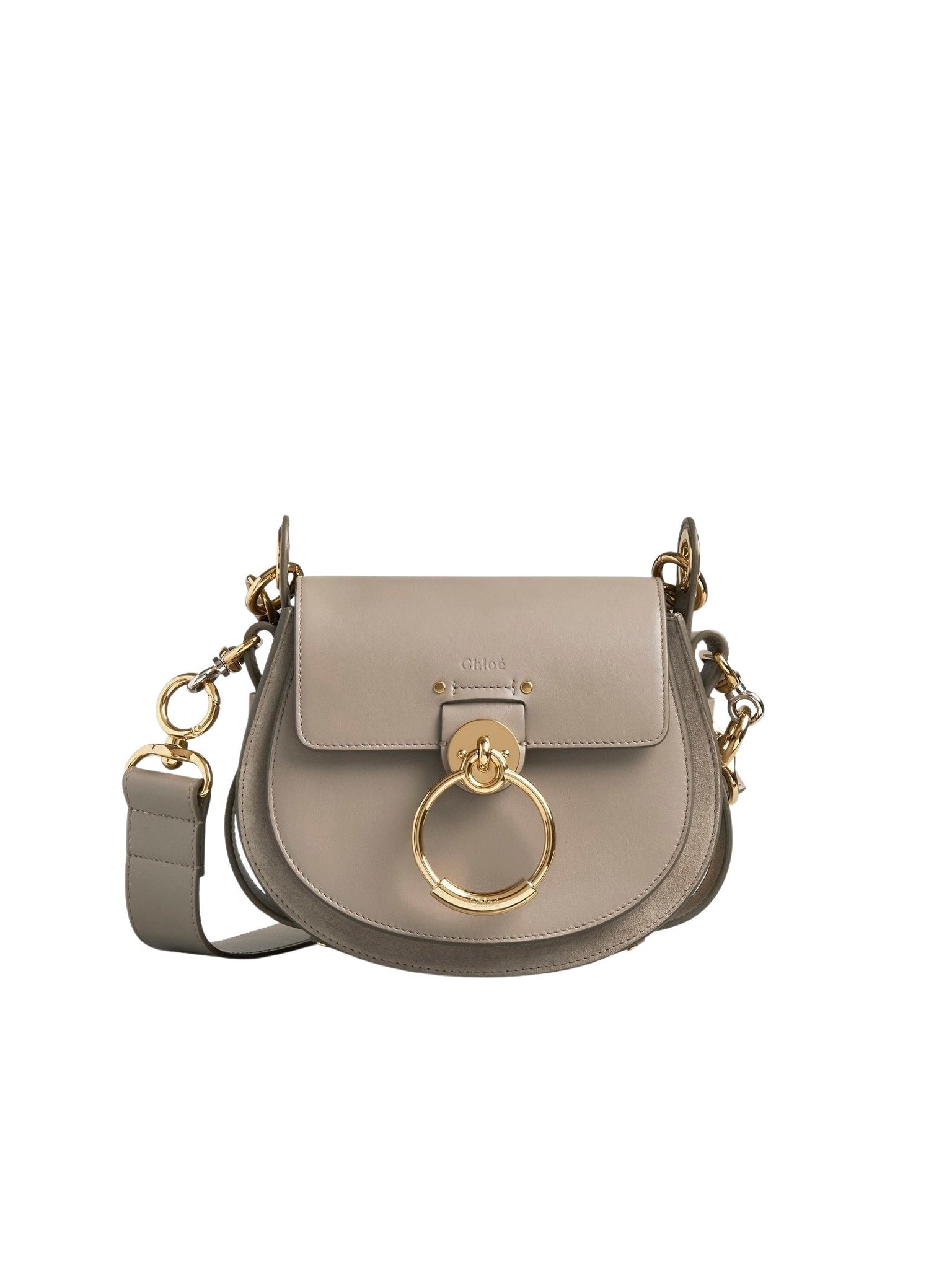 Petit sac Tess en cuir - Motty Grey