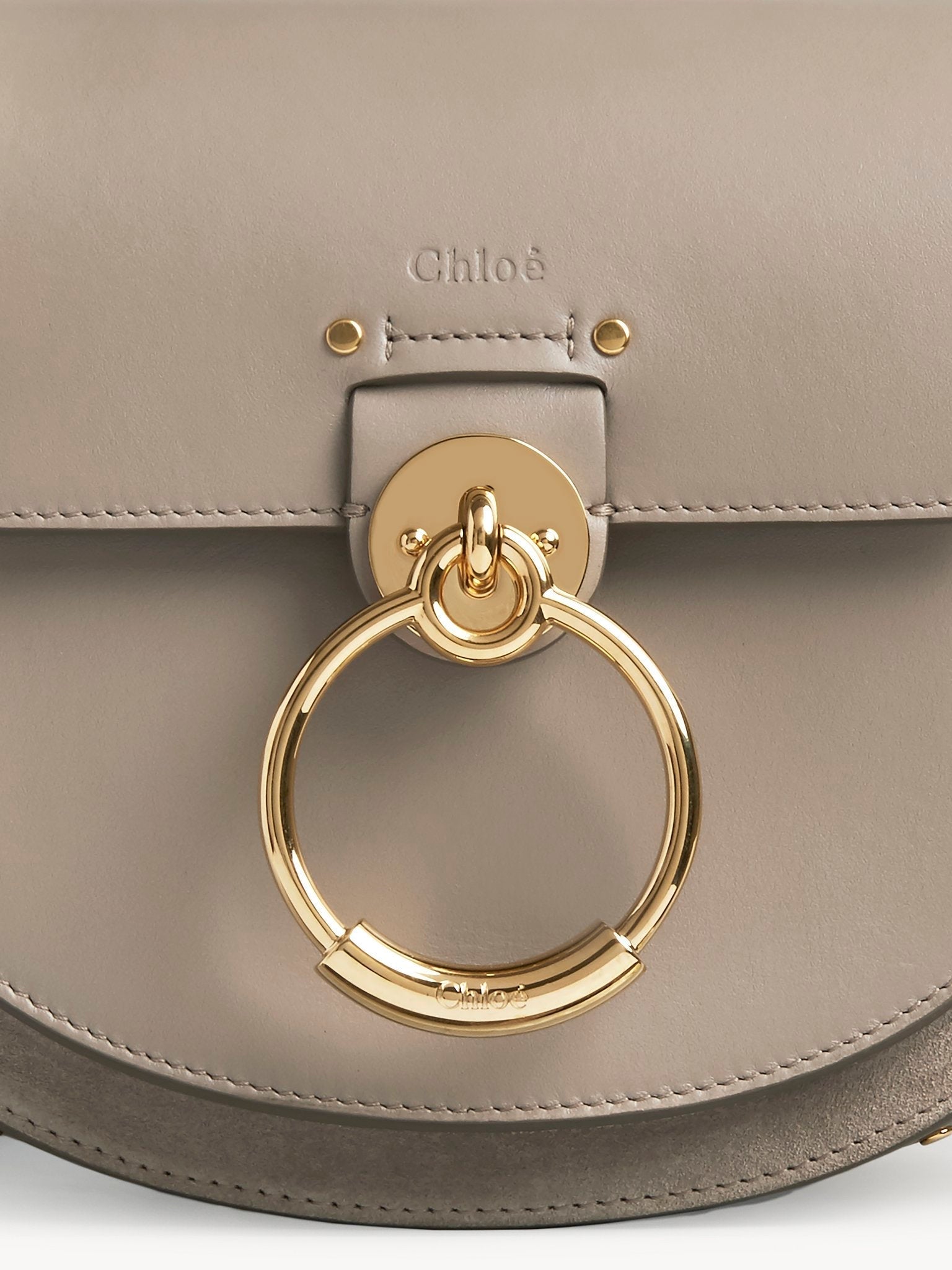 Petit sac Tess en cuir - Motty Grey