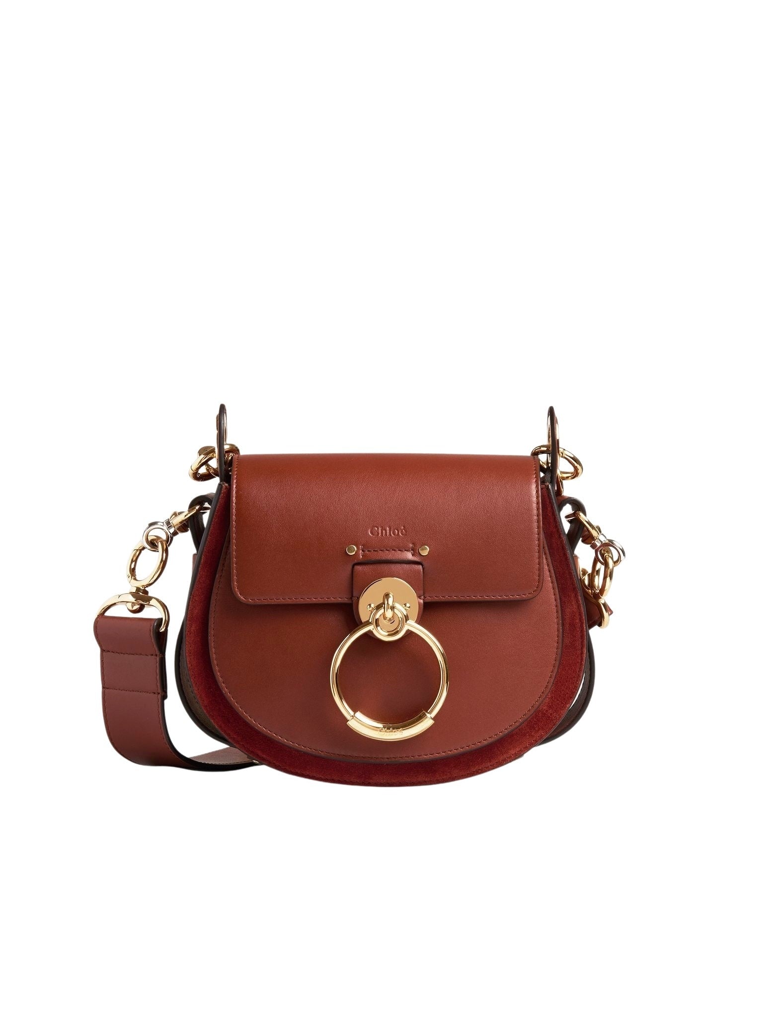 Petit sac Tess en cuir - Sepia Brown