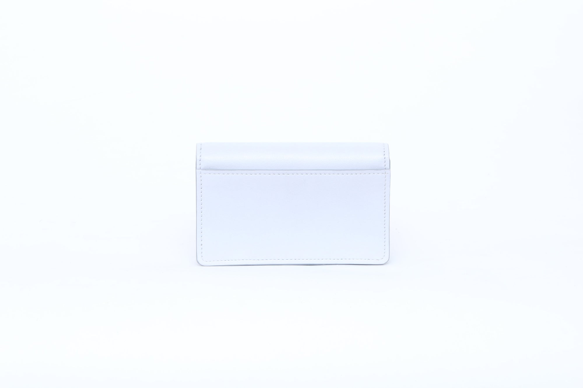 Porte-cartes C en cuir brillant - Nuage Léger