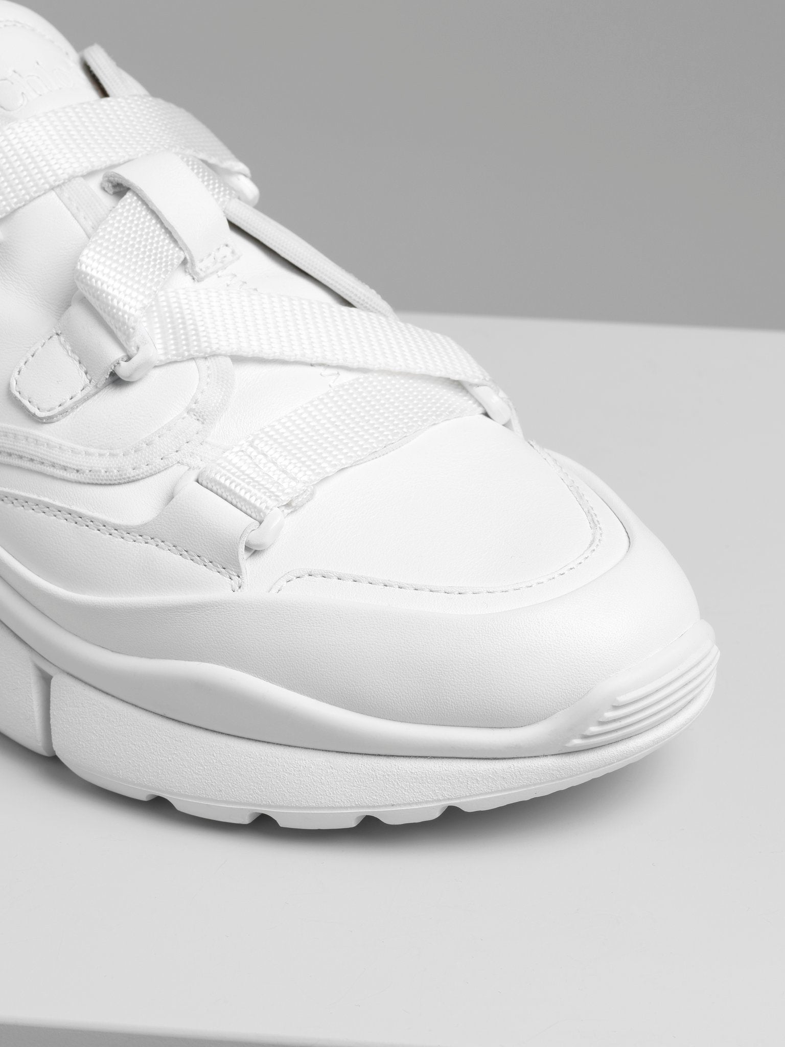 Sneakers Sonnie en cuir - White