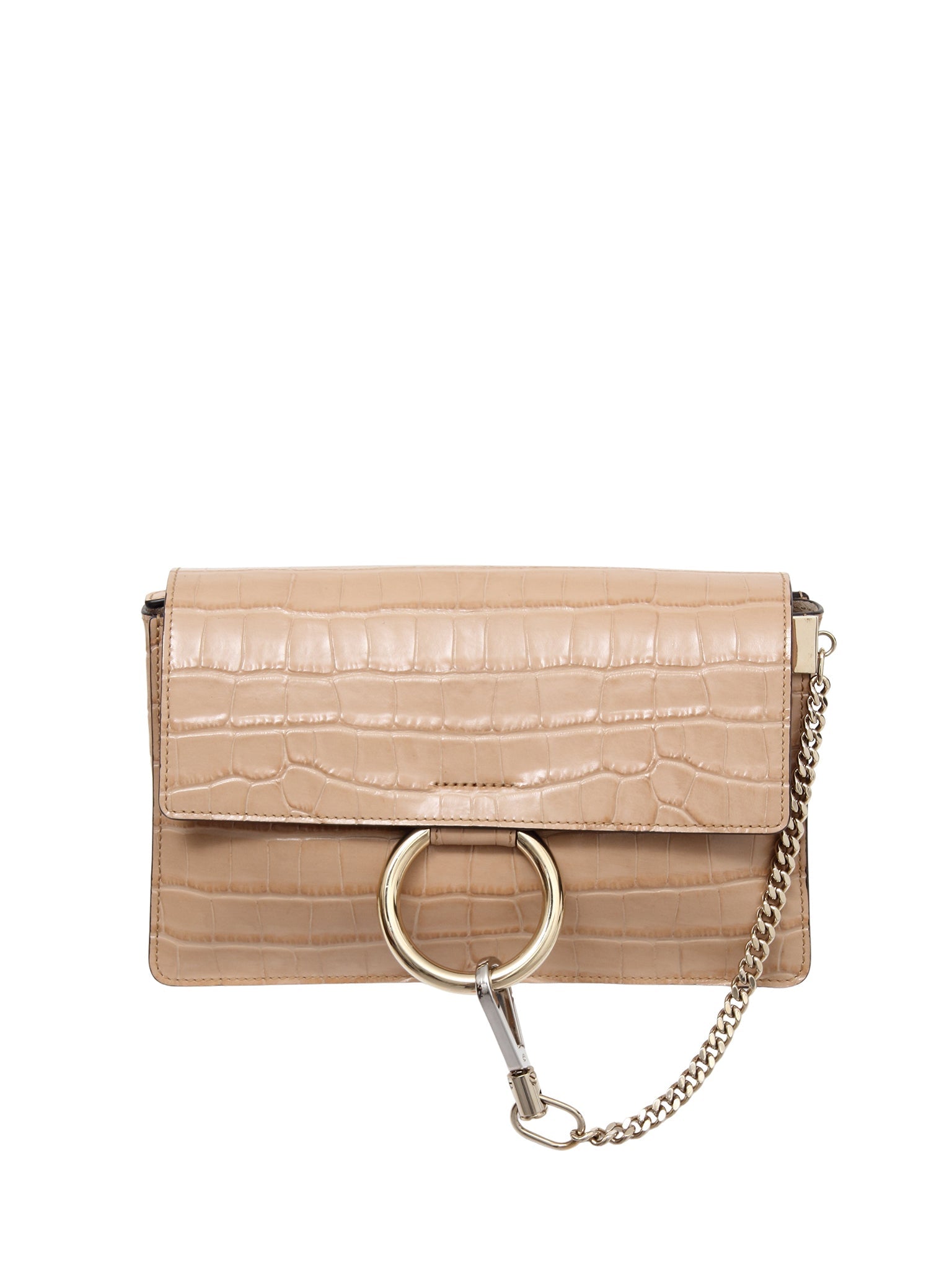 Sac à bandoulière Faye en cuir - Nut