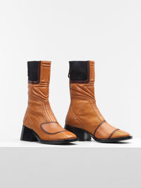 Bottines hautes Bell en cuir - Canyon Brown