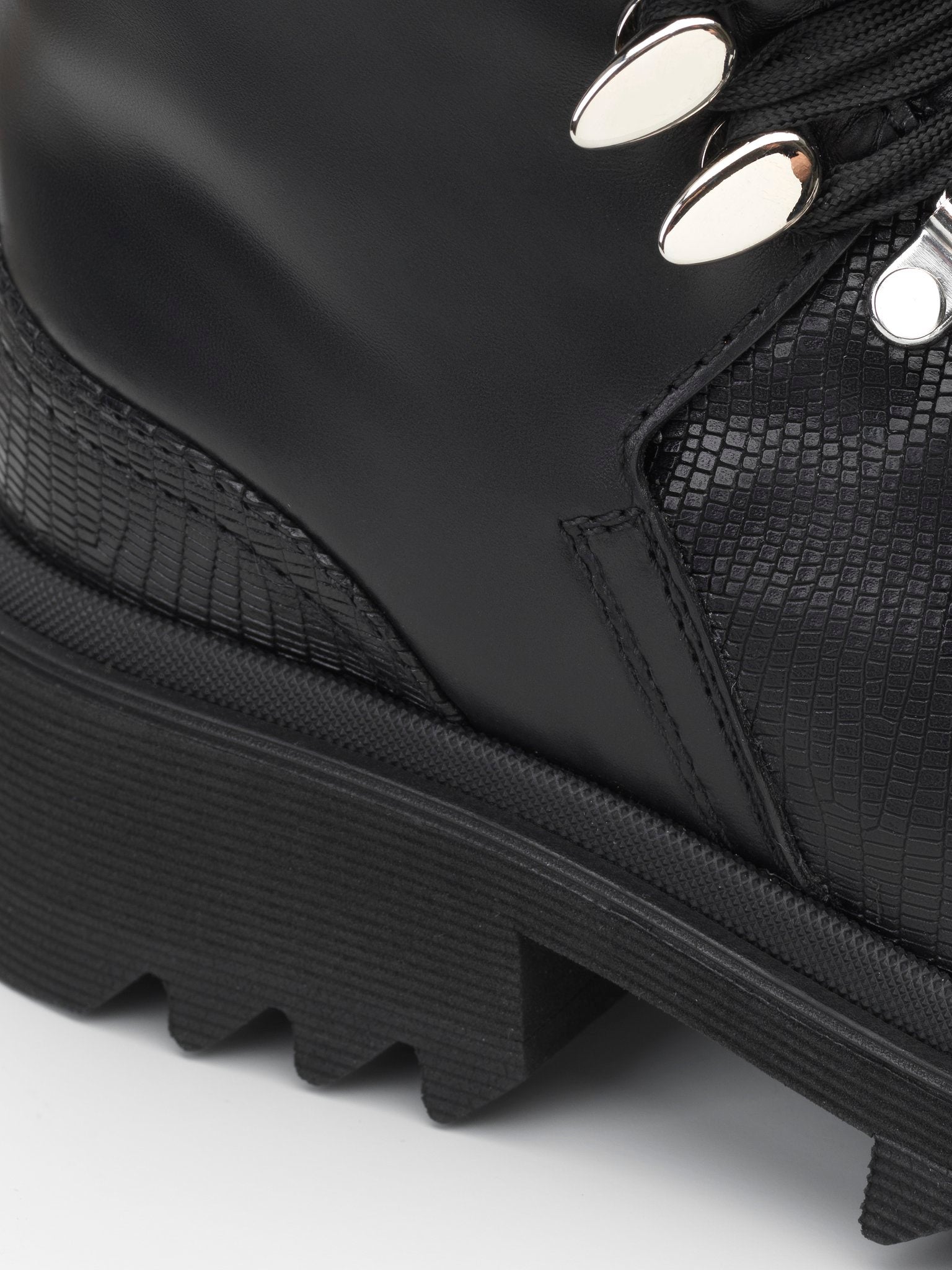 Bottines Bella en cuir - Black