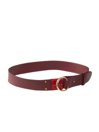 Ceinture en acajou brûlé - Acajou Brûlé