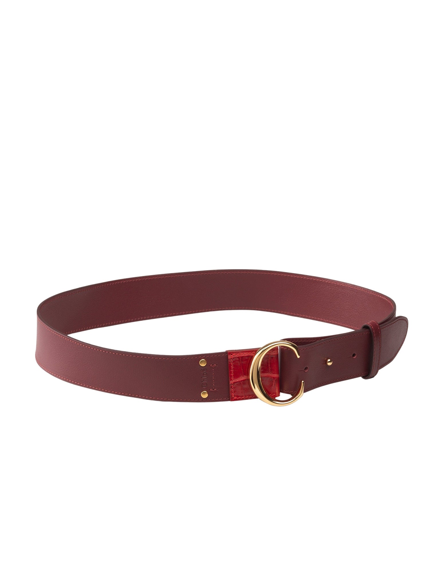Ceinture en acajou brûlé - Acajou Brûlé
