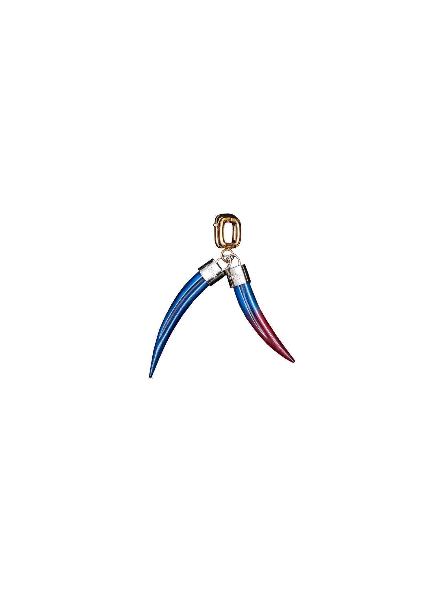 Charms Billie en buffle - Blue & Red