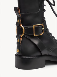 Bottines Diane hautes en cuir - Black