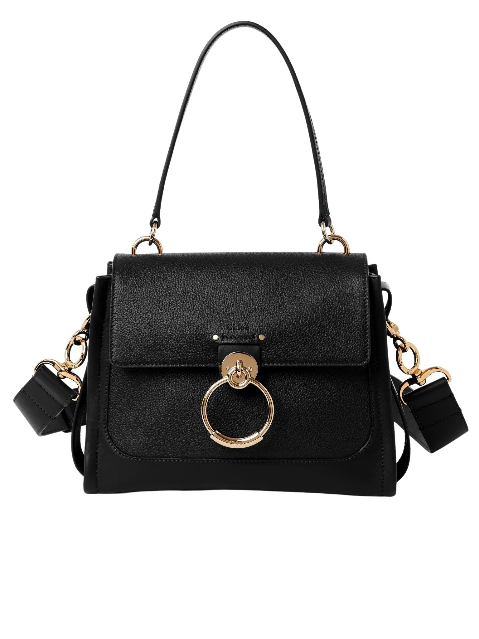 Sac Tess Day en cuir - Black