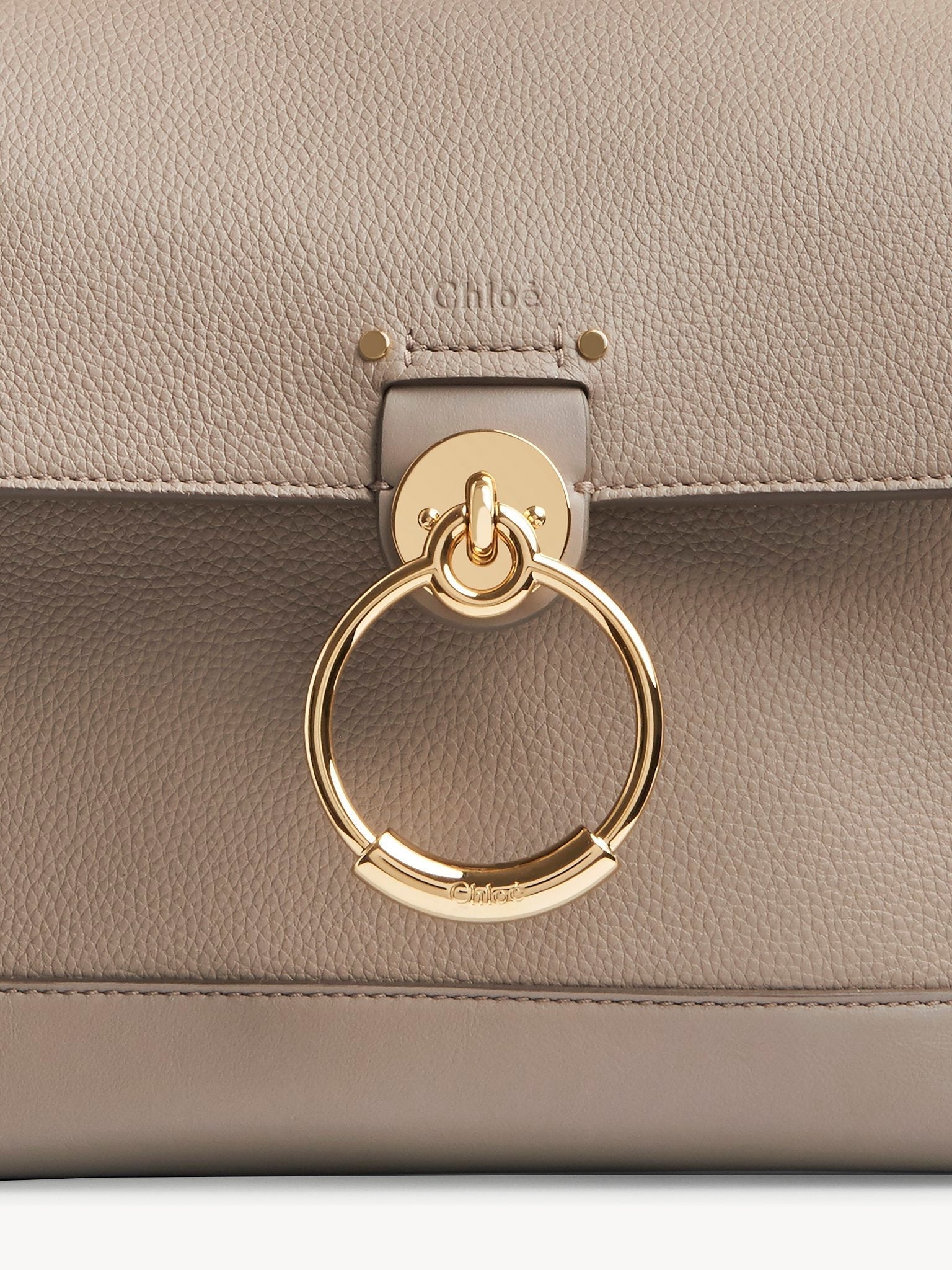 Sac Tess Day en cuir - Motty Grey