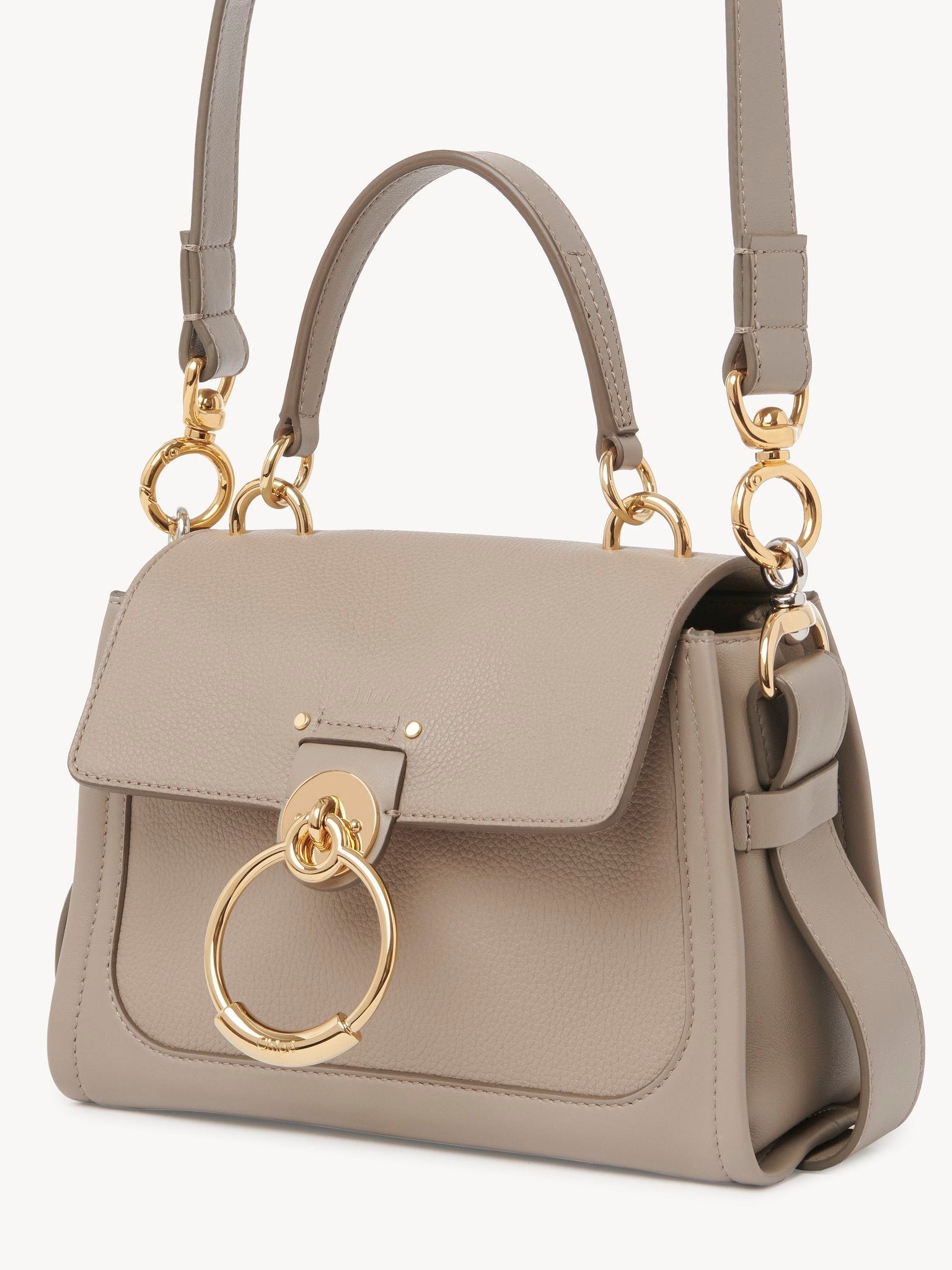 Mini sac Tess Day en cuir - Motty Grey