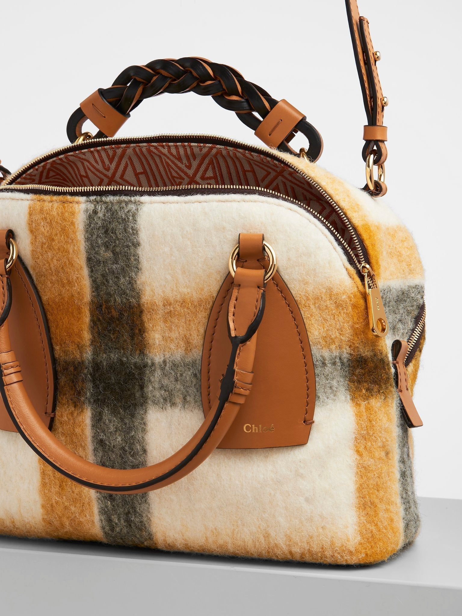Sac Daria en laine - Autumnal Brown