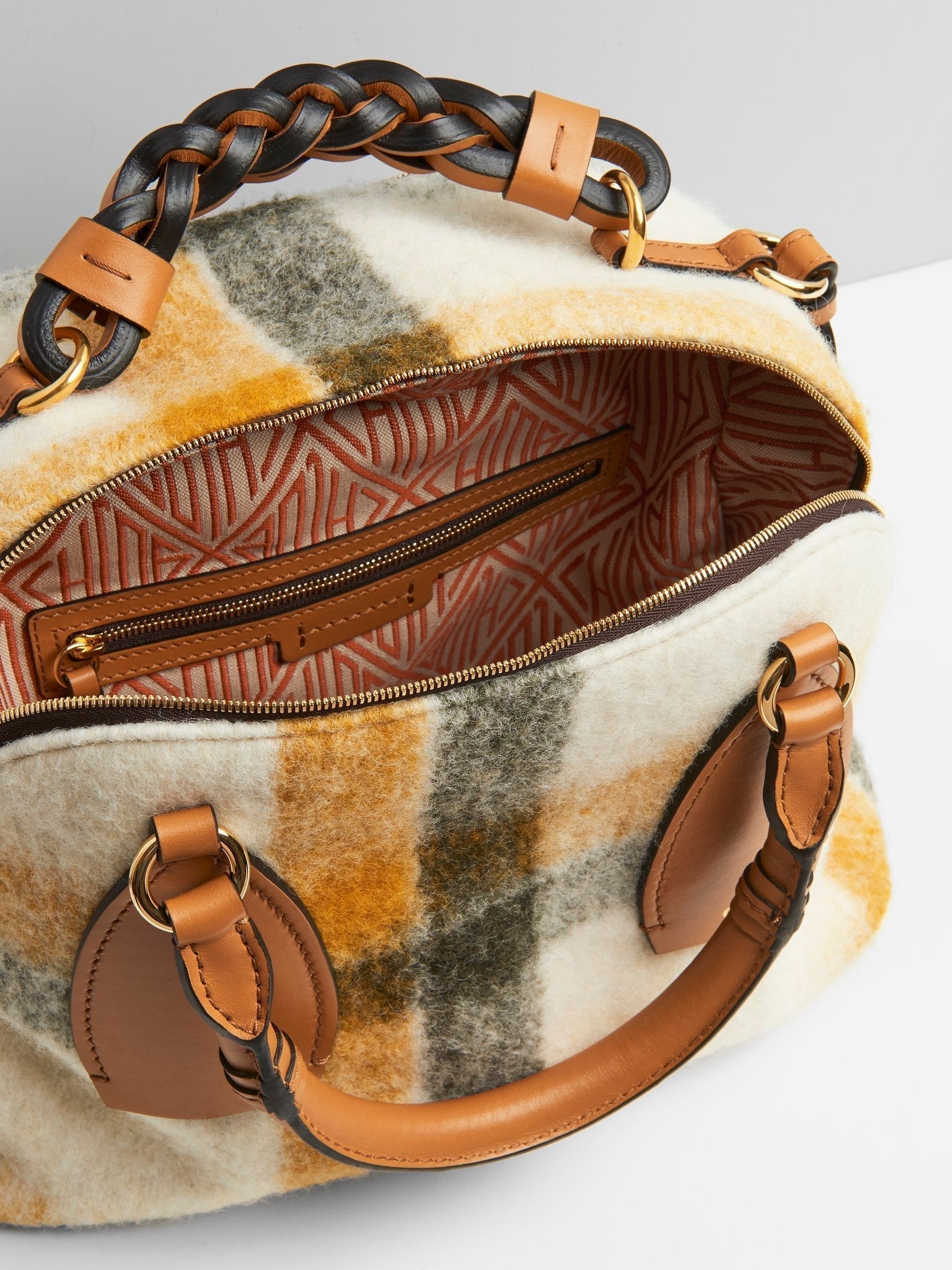 Sac Daria en laine - Autumnal Brown