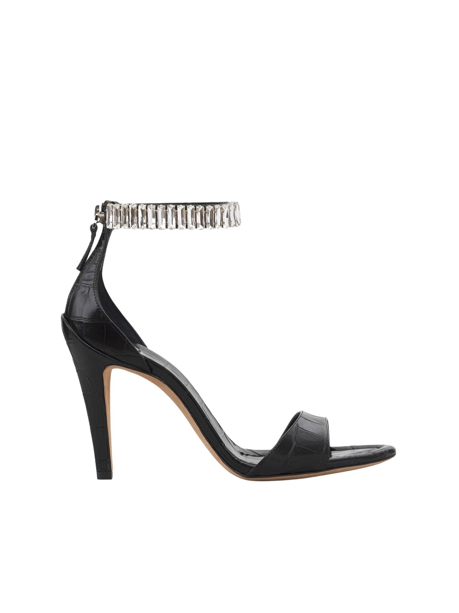 Sandales à talons Chris en cuir - Black
