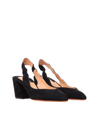 Pumps à brides Lauren en cuir - Black
