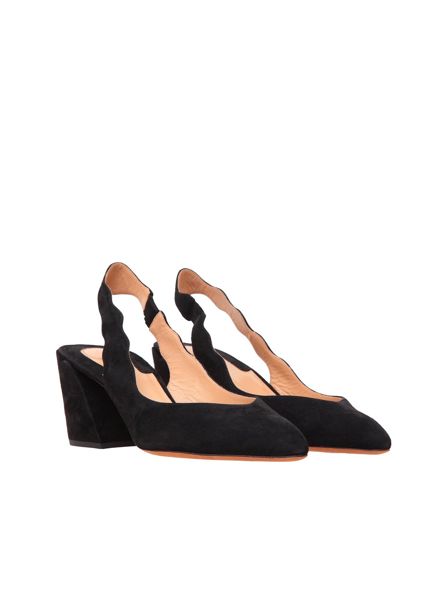 Pumps à brides Lauren en cuir - Black