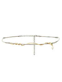 Ceinture Callie en laiton - Silver & Gold