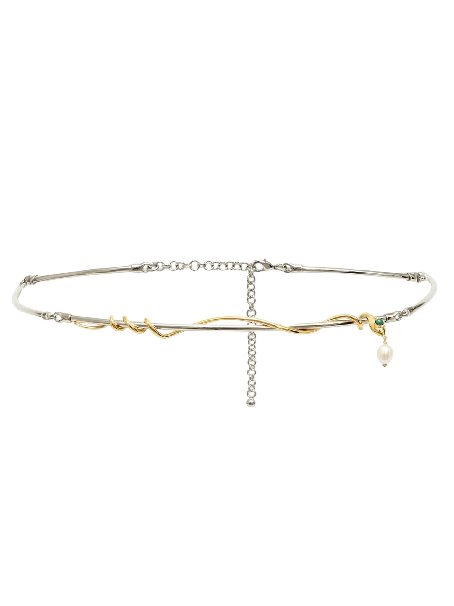 Ceinture Callie en laiton - Silver & Gold
