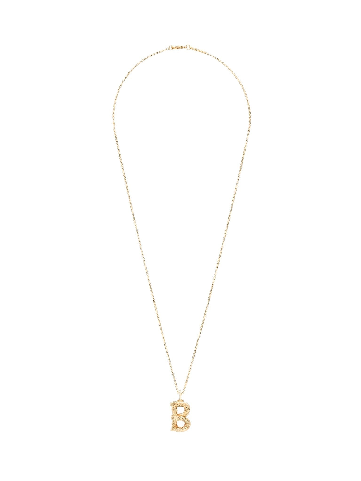 Collier Alphabet en laiton - Gold B