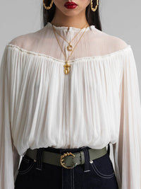 Collier Alphabet en laiton - Gold B