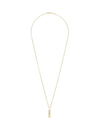 Collier Alphabet en laiton - Gold I
