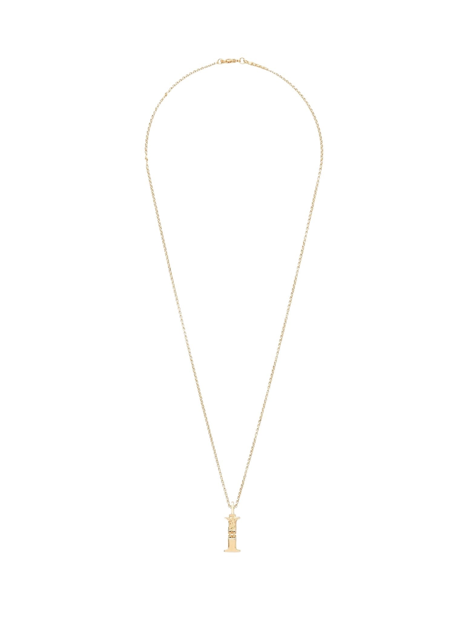 Collier Alphabet en laiton - Gold I