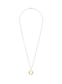 Collier Alphabet en laiton - Gold O