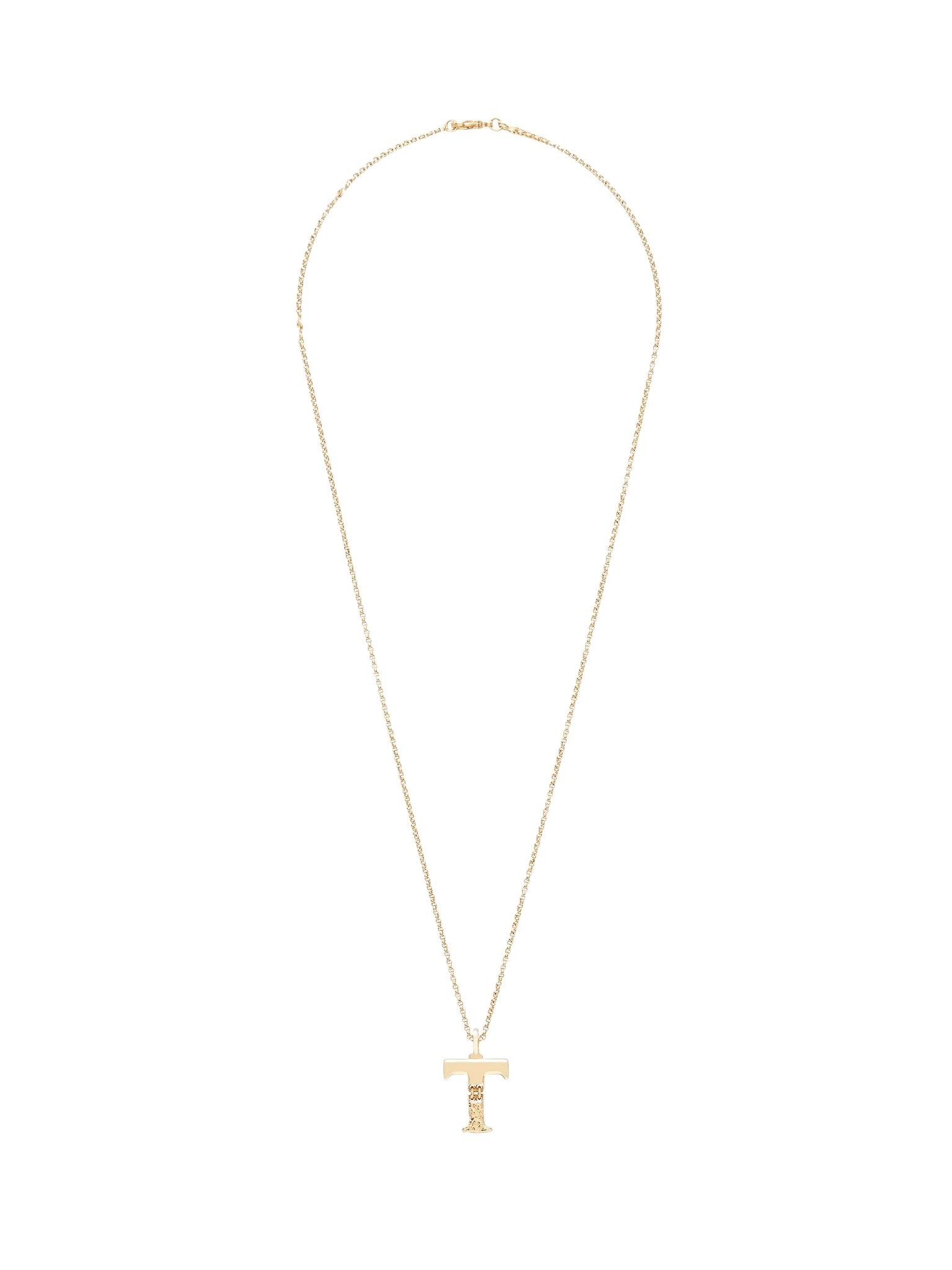 Collier Alphabet en laiton - Gold T