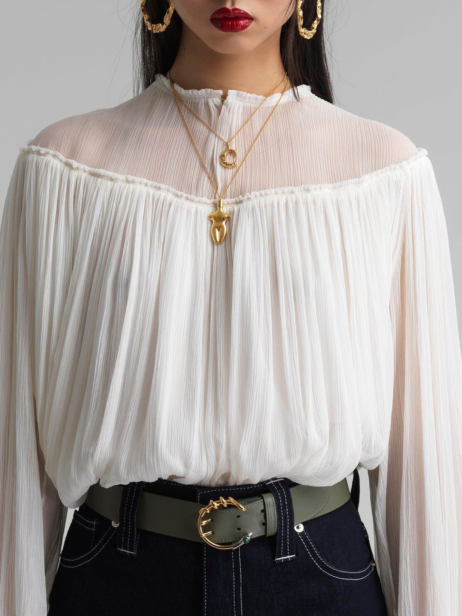 Collier Alphabet en laiton - Gold T