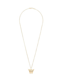 Collier Alphabet en laiton - Gold W