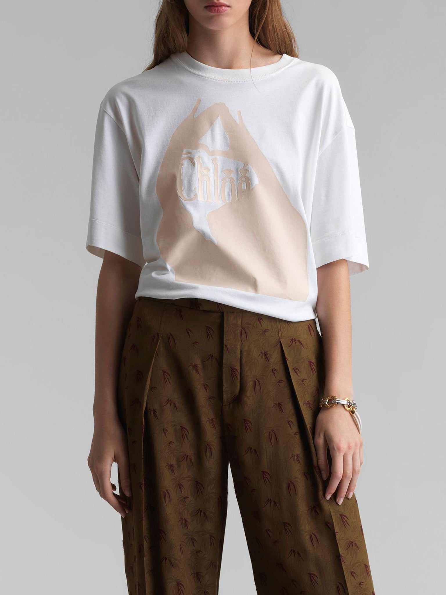 T-shirt oversize - White