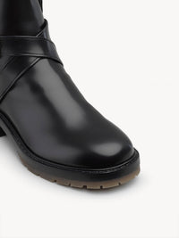 Bottines Diane en cuir - Black