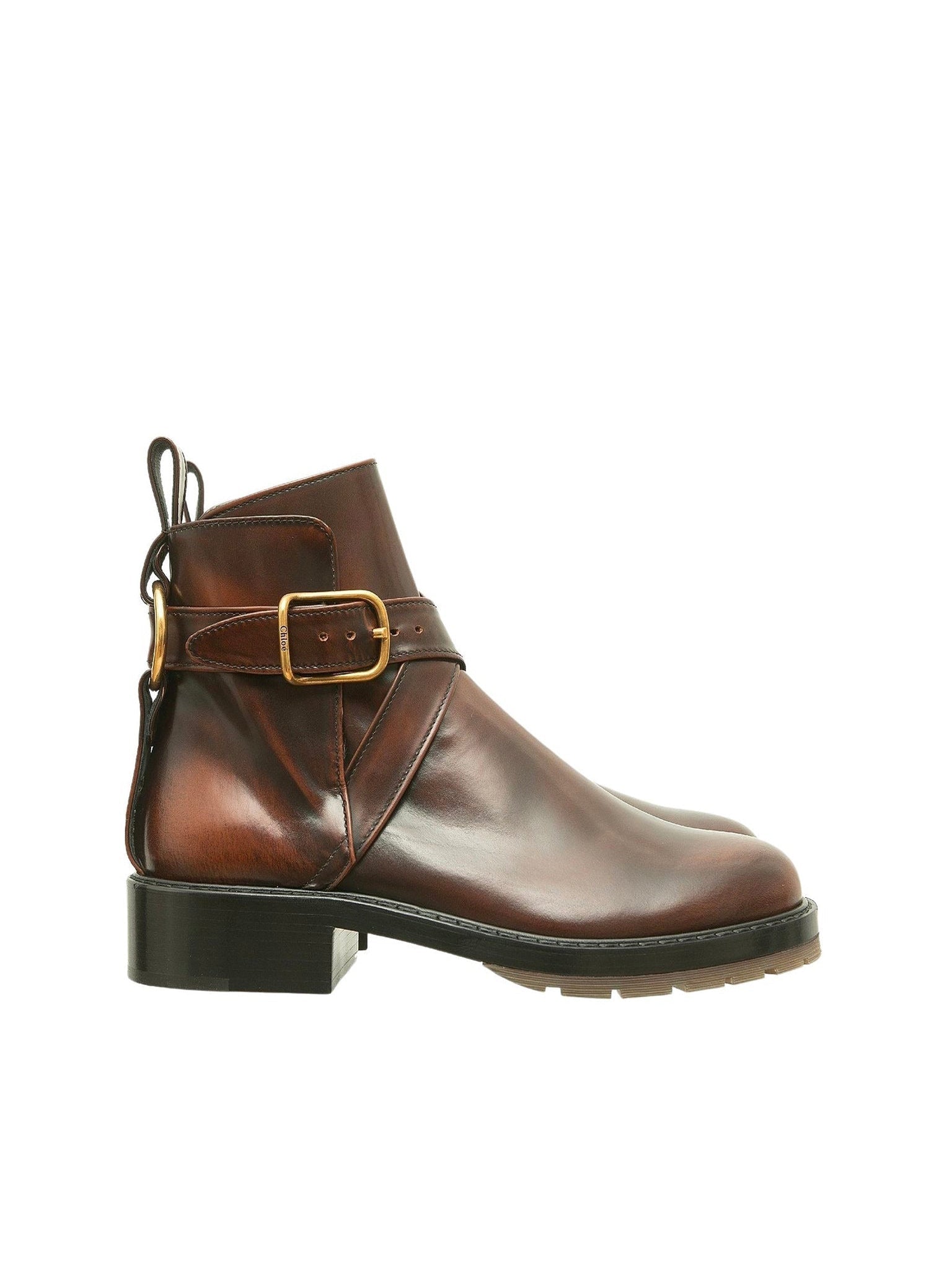 Bottines Diane en cuir - Sooty Brown